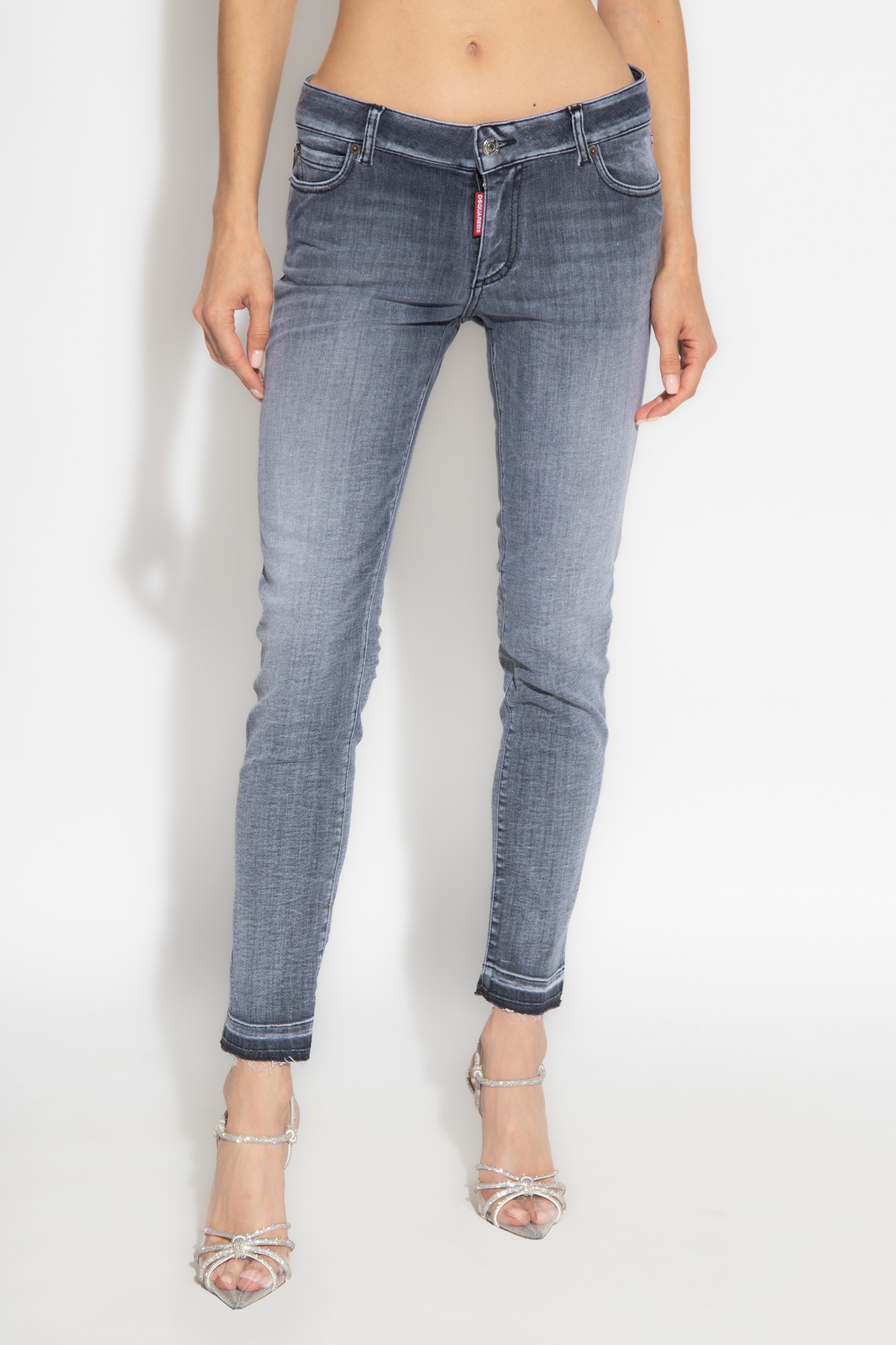 Dsquared2 jeans damen high hot sale waist